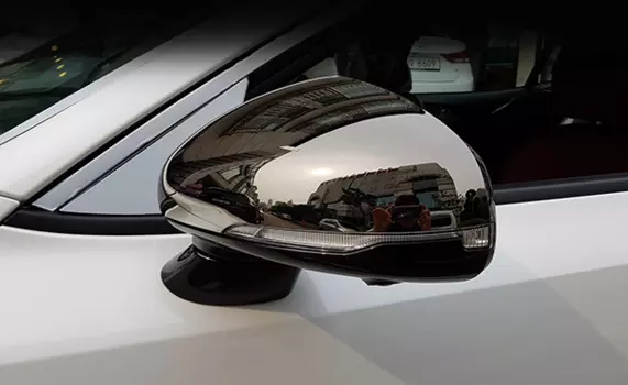 Декоративные накладки на боковые зеркала Mobis для KIA Stinger 2018-