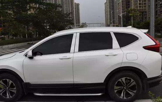 Декоративные накладки на стойки окон для Honda C-RV 2017-