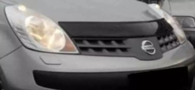 Дефлектор капота (темный) EGR SG3467DS Nissan Note 2009-