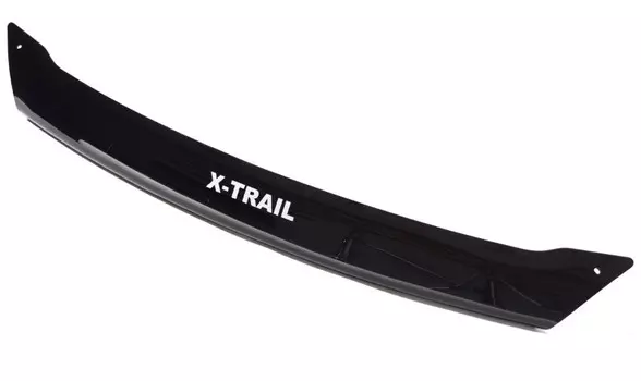 Дефлектор капота, темный (с надписью) SIM SNIXTR0712L Nissan X-Trail 2007 - 2013