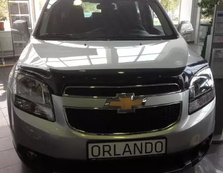 Дефлектор капота, темный SIM SCHORL1112 Chery Orlando 2011 - 2015