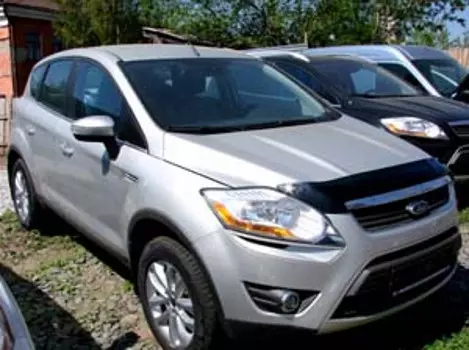 Дефлектор капота, темный SIM SFOKUG0812 Ford Kuga 2008 - 2012