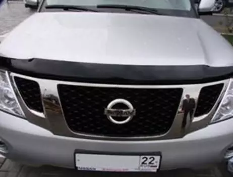 Дефлектор капота, темный SIM SNIPATR1012 Nissan Patrol 2010-