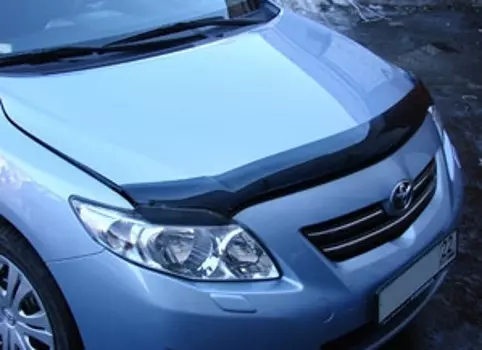Дефлектор капота, темный SIM STOCOR0712 Toyota Corolla 2008 - 2013