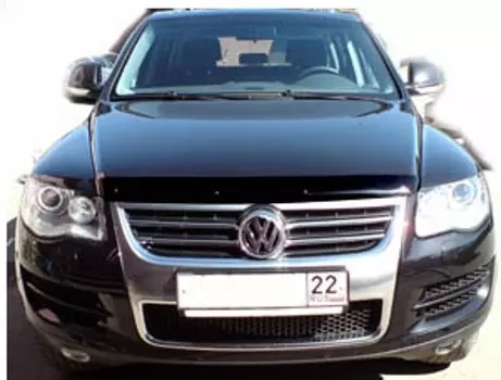 Дефлектор капота, темный SIM SVOTOU0312 Volkswagen Touareg 2003 - 2009