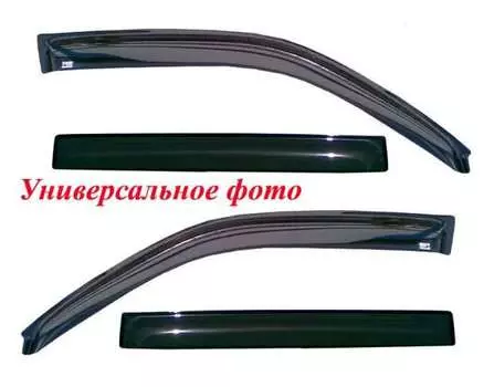 Дефлекторы боковых окон, 4 части (темные) EGR 92431041B Ford Mondeo 2014-