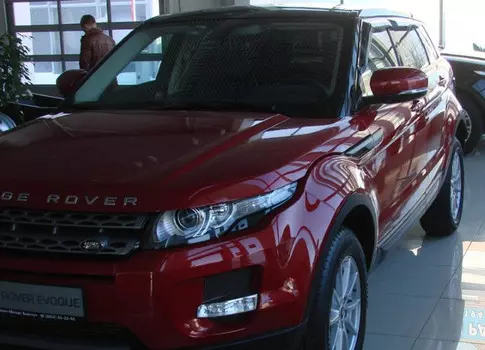 Дефлекторы боковых окон, темные, 4 части SIM SLREVO1132 Land Rover Range Rover Evoque 2011 - 2018
