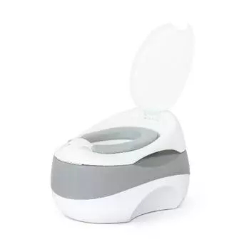 Детский горшок 3 в 1 iFam "Easy doing", серый