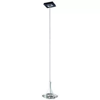Светильник подвесной N-Light N-Light 181 181-01-16B chrome + black (glass 2)