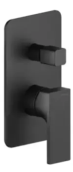 Внешняя часть смесителя «Nobili» Seven SE124100BM чёрная матовая