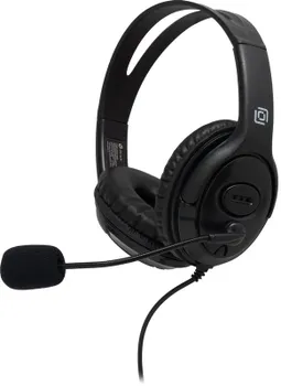 Наушники с микрофоном Oklick HS-M400 черный 1.8м накладные оголовье (1532019)