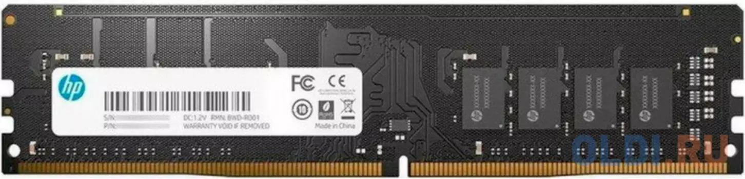 Память DDR 4 DIMM 4Gb PC21300, 2666Mhz, CL19, HP V2 7EH54AA#ABB