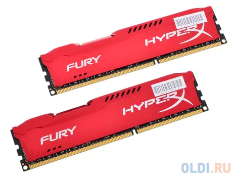 Оперативная память Kingston HX318C10FRK2/16 DIMM 16Gb DDR3 1866MHz
