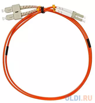 Оптический шнур LC-SC,UPC,многомодовый,Duplex, VCOM 