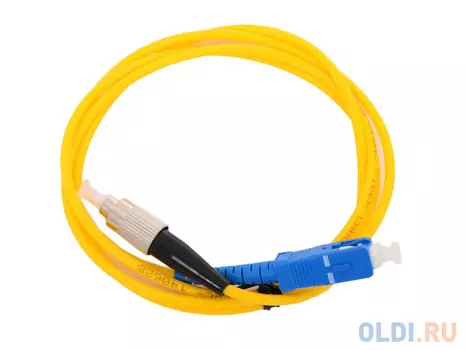 Оптический шнур Vcom, FC-SC,UPC, одномодовый,Simplex,