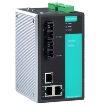 Коммутатор управляемый MOXA EDS-505A-MM-SC 3x10/100 BaseTx ports, 2 multi mode 100 BaseFx ports, SC