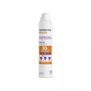 Sesderma Солнцезащитный прозрачный спрей для тела SPF 30, 200 мл (Sesderma, Repaskin)