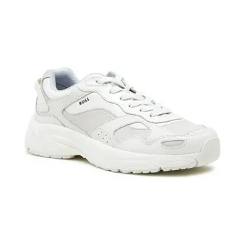 Кожаные кроссовки levitt_runn_lt Boss, белый