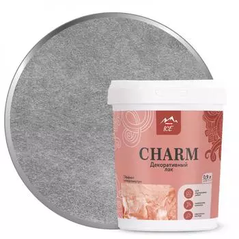 Лак декоративный Parade ICE Charm 0.9 л цвет серебро