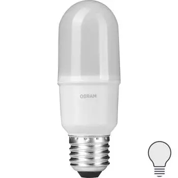 Лампа светодиодная Osram E27 10 Вт цилиндр матовая 1050 лм холодный белый свет