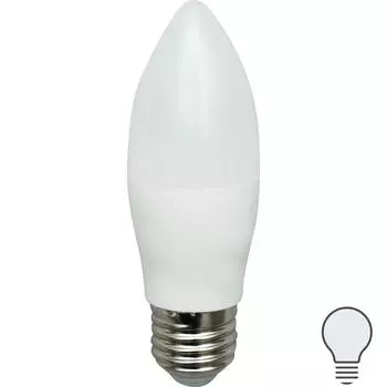 Лампа светодиодная Osram E27 220 В 8 Вт свеча 806 лм белый свет