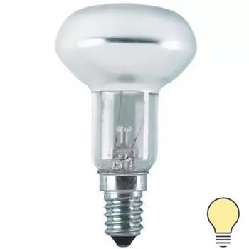 Лампа накаливания Osram спот R50 40 Вт свет тёплый белый