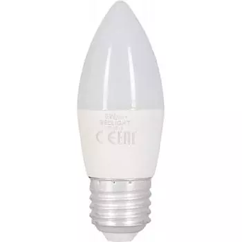 Лампа светодиодная Bellight E27 220-240 В 6 Вт свеча 480 лм, тёплый белый свет