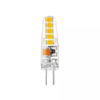 Лампа светодиодная Gauss Basic G4 220-240 В 2 Вт карандаш 180 лм, тёплый белый свет