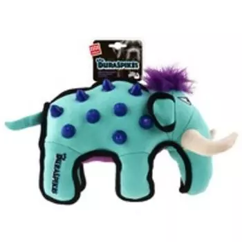 GiGwi Dog Duraspikes / Игрушка Гигви для собак Слон с резиновыми вставками