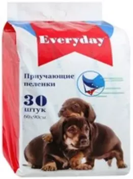 Everyday / Впитывающие пеленки для животных Гелевые 30 шт