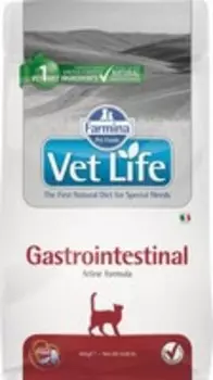 Farmina Vet Life Gastrointestinal / Лечебный корм Фармина для кошек при Нарушениях пищеварения