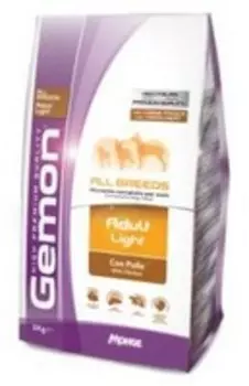 Gemon Adult Light / Сухой корм Джимон Низкокалорийный для взрослых собак всех пород