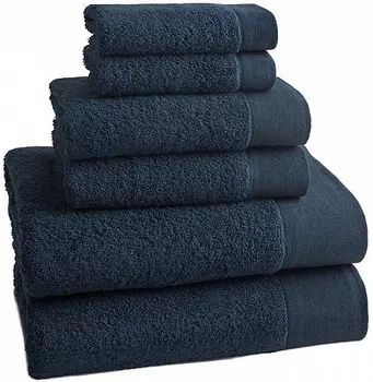Полотенце для рук 33х33 см Kassatex Napa Petrol Blue NAP-172-PTB