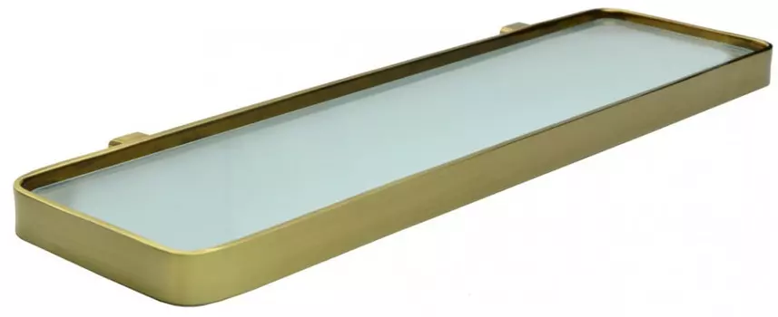 Полка стеклянная 40 см Bronze de Luxe Scandi 10511