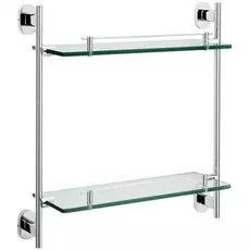 Полка стеклянная 38 см Raiber R50117