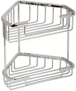 Полка угловая 18,5х18,5 см Veragio Baskets Cromo VR.GFT-9053.CR