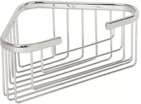 Полка угловая 18х18 см Veragio Baskets Cromo VR.GFT-9043.CR