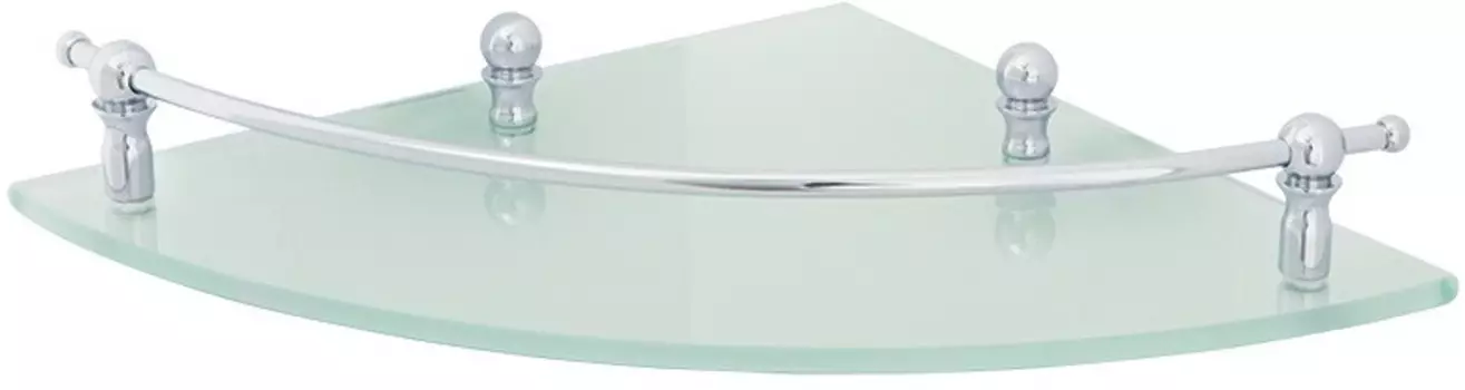 Полка угловая 25 х25 см Veragio Gialetta Cromo VR.GIL-6417.CR