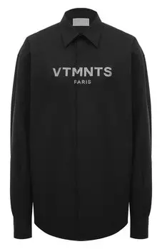 Хлопковая рубашка VTMNTS