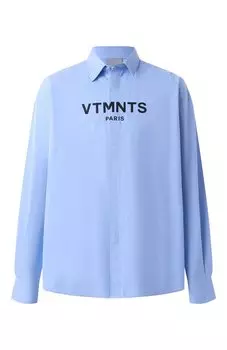 Хлопковая рубашка VTMNTS