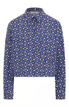 Хлопковая рубашка Weekend Max Mara