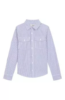 Хлопковая рубашка Zadig and Voltaire