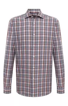 Хлопковая рубашка Zegna