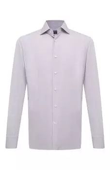 Хлопковая рубашка Zegna