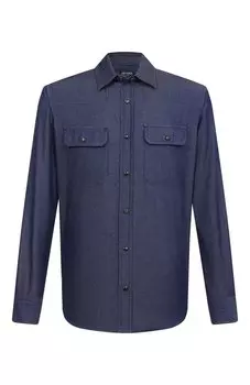 Хлопковая рубашка Zegna