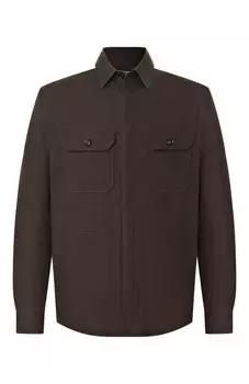 Хлопковая рубашка Zegna