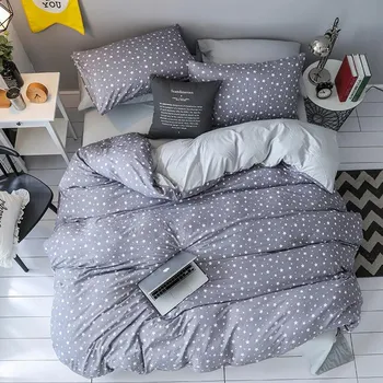 WTEMPO Пододеяльник 4шт радуга премиум яркий комфортный Twin 3Pcs Size