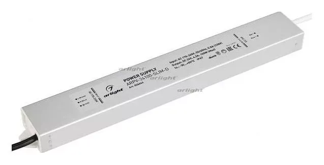 Блок питания Arlight ARPV-100-SLIM-D 24V 100W IP67 4,2A 026664