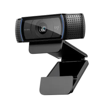 Веб-камера Logitech C920, 2 MP, 1920x1080, встроенный микрофон, USB 2.0, черный (960-000998)