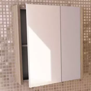 Зеркальный шкаф Comforty Тулуза 60 сосна лоредо